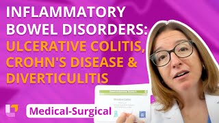 Ulcerative Colitis Crohns Disease amp Diverticulitis  MedicalSurgical GI  LevelUpRN [upl. by Spalding676]