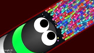 Slitherio AI 113000 Score Epic Slither io Best Gameplay [upl. by Hara]