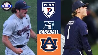 Penn vs 13 Auburn Exciting Game  Regionals Opening Round  2023 College Baseball Highlights [upl. by Selec]