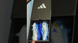 Messi has a new football boot 👀 Unboxing the latest adidas X CrazyFast 🔥 [upl. by Wauters]