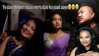 Yo date dekher malai mero date yaad aayo 🥺 love survival ep 15 reaction [upl. by Eddi]