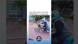 ISSO É UMA MOTO UM PATINETE  KKKKKKKKKKKK motovlogs ckmotovlogs [upl. by Rao]