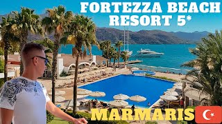 MARMARIS ТУРЦИЯ  FORTEZZA BEACH RESORT 5 [upl. by Aerol]