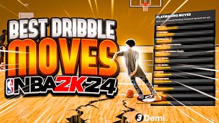 New Best Dribble Animations For Every Build After Patch 7 in NBA 2K24 • Fastest Dribble Moves [upl. by Anawal56]