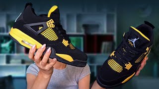 HOW TO LACE JORDAN 4s STANDARD WAY [upl. by Kreis]