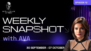 AI Tech Weekly Snapshot with AVA  October 7 [upl. by Aniahs]