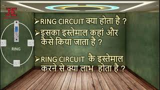 ring circuit kya hota hai ring circuit wiring ring circuit [upl. by Wivinah]