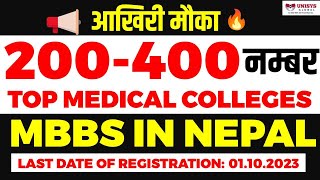 Top Medical College in Nepal  MBBS in Nepal [upl. by Joerg]