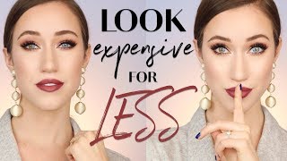 HOW TO MAKE AFFORDABLE MAKEUP LOOK EXPENSIVE  ALLIE GLINES [upl. by Trefor]