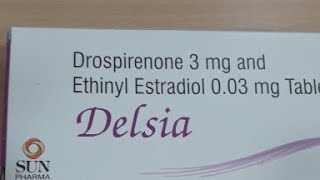 Delsia Drospirenone 3mg Ethinyl Estradiol 003mg Tablets [upl. by Nemrac]