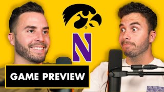 Iowa vs Northwestern Game Preview  ANF PODCAST 17 [upl. by Wenda]