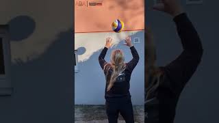 ABA Volleyball Übungen für Kinder  Pritschen für Beginner Teil 4 [upl. by Malvia]