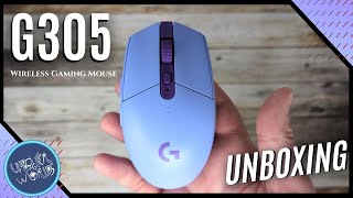 Logitech G305 Lightspeed  Unboxing the Best Wireless Budget Gaming Mouse Lilac [upl. by Guy]