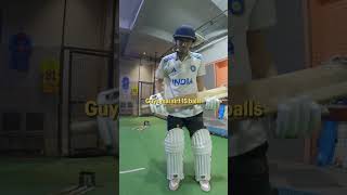 Playing with a Bowling Machine until I get out cricket viratkohli Bat [upl. by Ennaira]