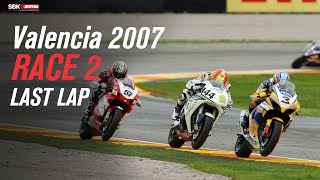 2007 Valencia Race 2 last laps [upl. by Ettelrats695]