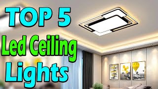 TOP 5 Best Led Ceiling Lights Review In 2025 [upl. by Nedry]