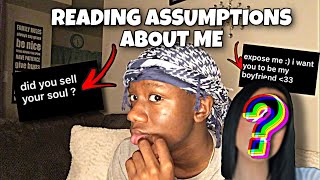 WHAT ARE THESE ASSUMPTIONS HAIR REVEAL Reading People’s Assumptions About Me [upl. by Gibrian]