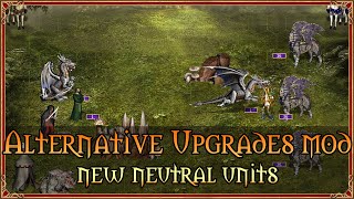 Alterantive Upgrades mod update with new creature banks and new unseen neutral units [upl. by Lehcear]