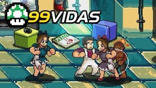 99 VIDAS O JOGO  Gameplay do Game Brasileiro Jogando de Izzy Nobre [upl. by Olumor]