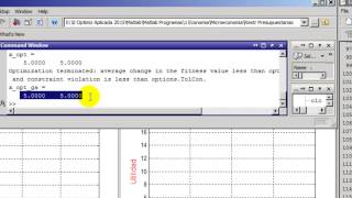 Optimizacion con Restricciones con Algoritmos Geneticos usando Matlab [upl. by Twum671]