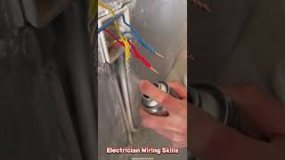 electrician wiring skills elecrical electric [upl. by Suivatnad]