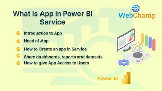 What is Power BI App  How to share Report Dashboard amp Dataset with User  Mastering Power BI Apps [upl. by Eeresid]