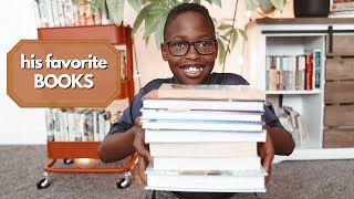 my 10yearolds FAVORITE BOOKS  great book recommendations for boys [upl. by Etnecniv369]