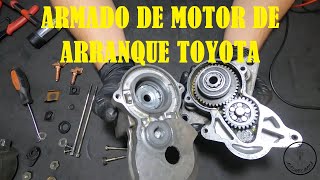 Ensamble De Motor De Arranque Toyota [upl. by Lower406]