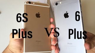 iPHONE 6S PLUS VS iPHONE 6 PLUS [upl. by Ymmaj]