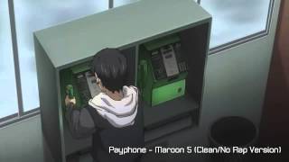 Nightcore  Payphone CleanNo Rap [upl. by Ailefo522]