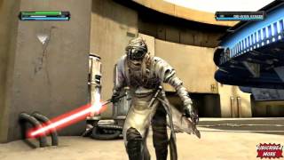 Starkiller Kills Obi Wan Kanobe The Force Unleashed Endor DLC [upl. by Nnalyrehc]