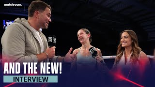 quotHistoryquot  Terri Harper amp Eddie Hearn React To World Title Win Vs Rhiannon Dixon [upl. by Animor966]