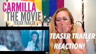 CARMILLA MOVIE TRAILER REACTION  Announcements [upl. by Lauraine]