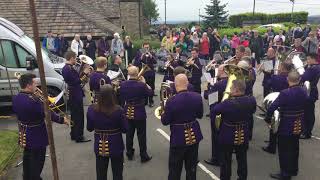 BRIGHOUSE amp RASTRICK BAND WINNING PERFORMANCE OF KNIGHT TEMPLAR  LYDGATE 2019 [upl. by Quincey]