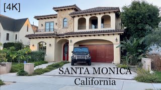 SANTA MONICA California  driving tour 4K [upl. by Sigmund]