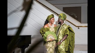 Beautiful Yoruba Traditional Wedding Yemi  Tolu [upl. by Nahgeam859]