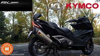 Kymco AK 550  et si sa vraie cible n’était pas le TMAX mais les motards [upl. by Ballman]