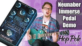 Neunaber Immerse Mk1 Reverb  Pedal Demo [upl. by Balkin]