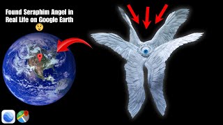 Found Seraphim Angel in real life on Google Earth googleearth googlemaps [upl. by Ahgiela]