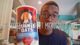 The Secret to Perfect Microwaved Oats [upl. by Amalbena]