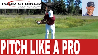 Pitch Like A Pro  How to Put Spin on Your Shots  Martin Chuck  Tour Striker Golf Academy [upl. by Dej306]