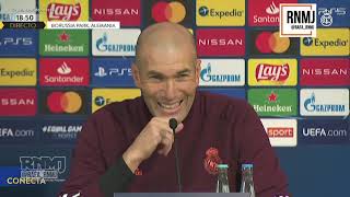 Rueda de prensa previa de ZIDANE Borussia Mönchengladbach  Real Madrid 26102020 [upl. by Orban246]