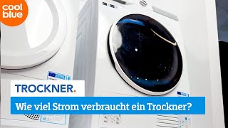 Wie viel Strom verbraucht ein Trockner [upl. by Anotal]