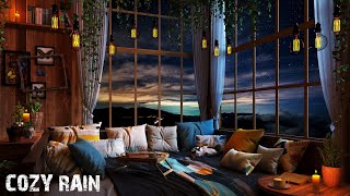 You Will Fall Asleep with Rain on Window  Gentle Rain Sounds for Sleeping Problems Insomnia [upl. by Debo]