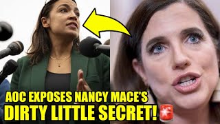 AOC Exposes THE TRUTH About Nancy Mace’s Trans ‘Bathroom Ban’ [upl. by Avilla]