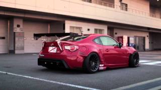 Rocket Bunny Scion FRS BRZ TRA Kyoto Kei Mirua Fatlace Hellaflush [upl. by Akinor738]