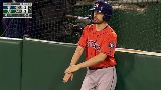 Astros bat boy goes above and beyond [upl. by Htenaj]