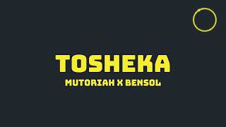 Mutoriah x Bensol  Tosheka Karaoke Version [upl. by Fahy]