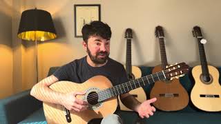 Double Top Classical Guitar JoLuck Capriccio [upl. by Etnuhs]