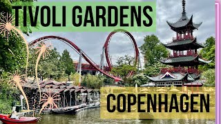 Tivoli Gardens Tour  Copenhagen Denmark [upl. by Fayola]